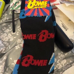 New men’s David  Bowie socks